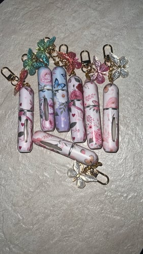 Medal butterfly for empty Meni perfume bottle