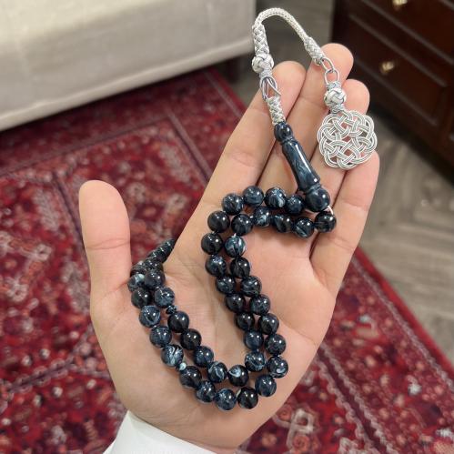 بكلايت طربزونة ( كحلي مموج )