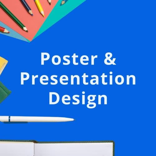 تصميم بوستر وعرض تقديمي - Poster & Presentation De...