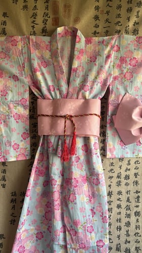 يوكاتا ازرق و وردي اطفال