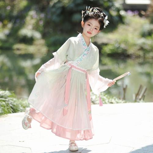 هانفو وردي و اخضر اطفال