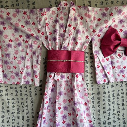 يوكاتا ياباني بنفسجي اطفال