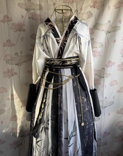 هانفو صيني اسود المحاربة