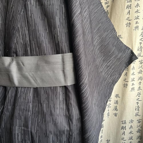 يوكاتا رجالي اسود مخطط مع حزام