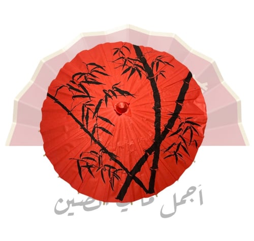 مظلة ورقية صغيرة
