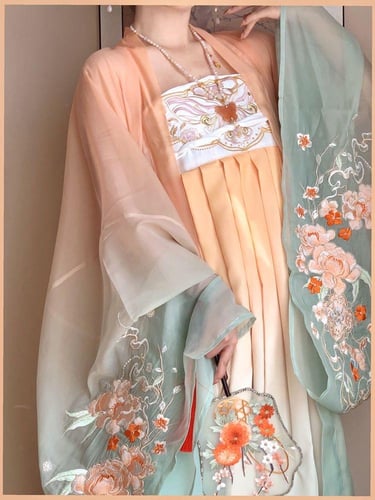 هانفو صيني برتقالي