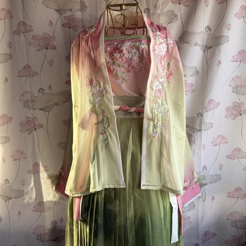 هانفو صيني وردي و اخضر