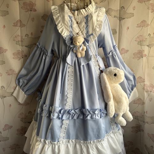 إيجار فستان لوليتا ازرق