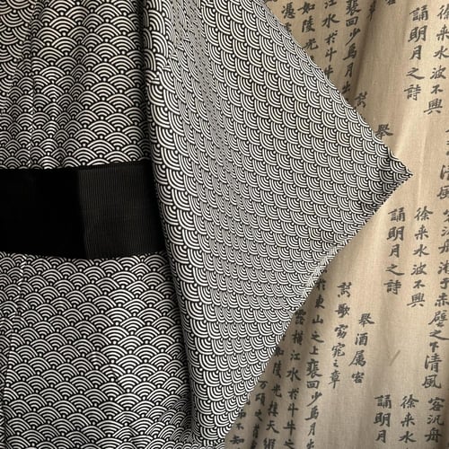 يوكاتا رجالي شكل دوائر مع حزام اسود