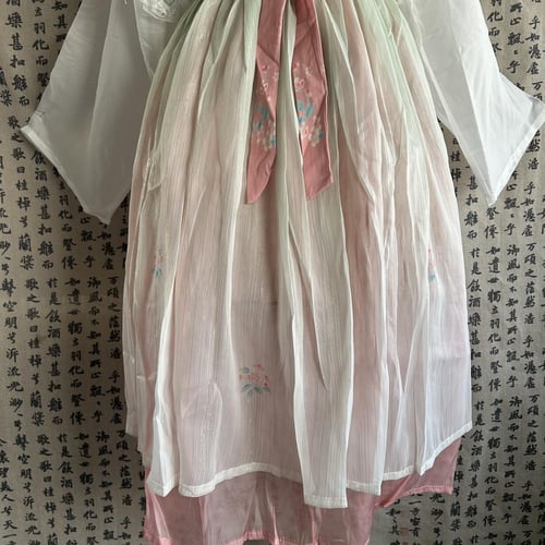 هانفو وردي و اخضر اطفال