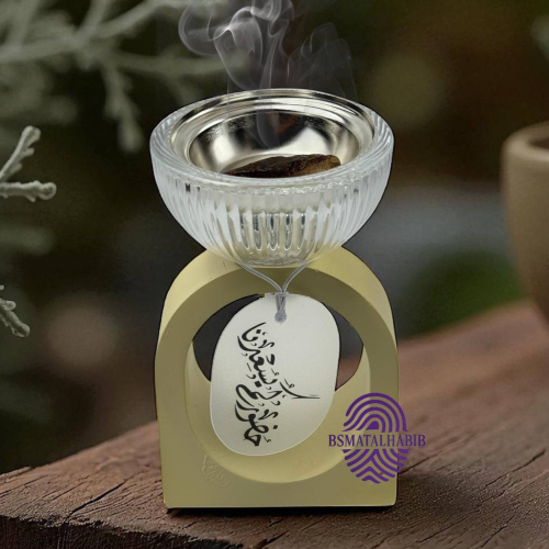 مبخرة كريستال بعبارة ترحيبية – درزن (12 حبة)