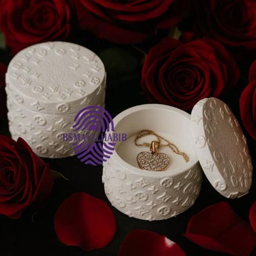 علب توزيعات جبس فاخرة – درزن (12 حبة)