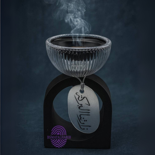 مبخرة كريستال بعبارات ترحيبية – درزن (12 حبة)