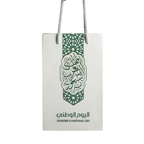 درزن كيس هدايا لليوم الوطني السعودي بتصميم تراثي ع...