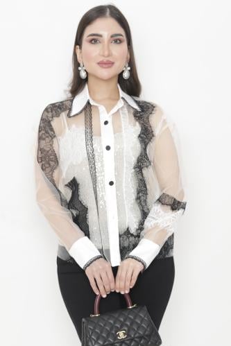 قميص دانتيل