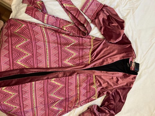 جلابية من المخمل