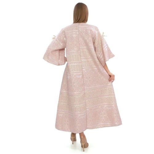 جلابية بطبعات نقوش