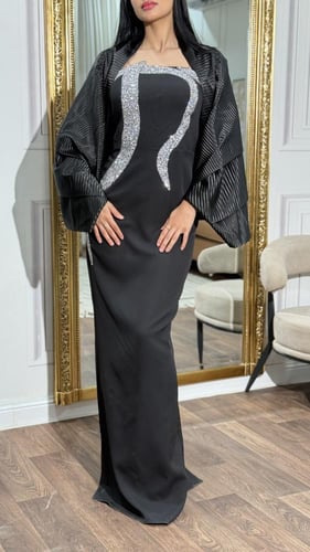 فستان العيد توب مع جاكيت