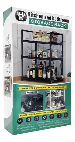 Organizations for the kitchen and bathroom