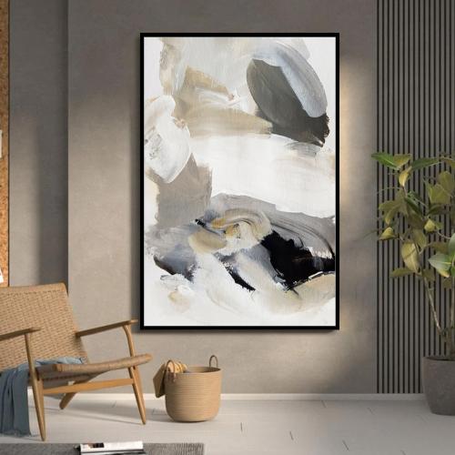 لوحة فن تجريدي بتصميم مودرن