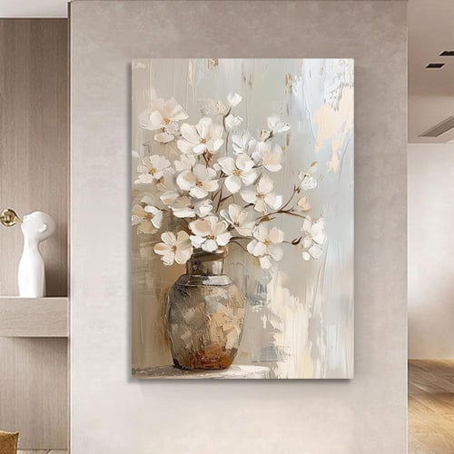 لوحة ورد بتصميم مودرن