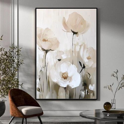 لوحة ورد بتصميم مودرن