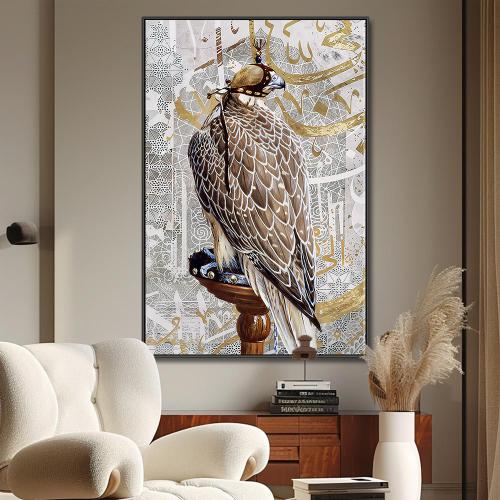 لوحة الصقور بتصميم حصري و مميز