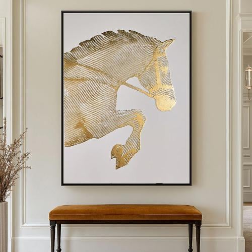 لوحة خيل بتصميم مودرن