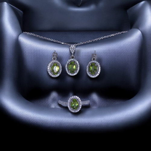 natural peridot