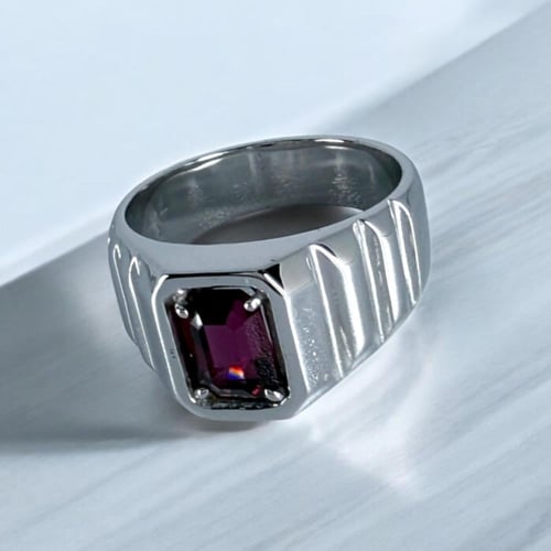 خاتم قارنت رودلايت طبيعي