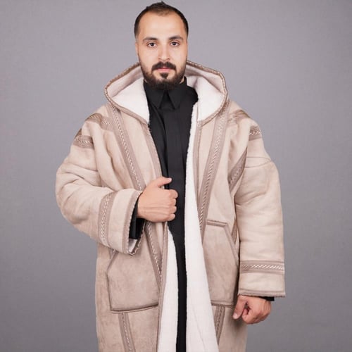 فروة بقبوع موديل A50 | بيج