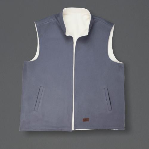 صديرية دبل فيس فيتالي رجالي || رصاصي أبيض