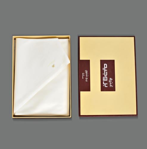 غترة بروجيه شتوي ساده | بيج