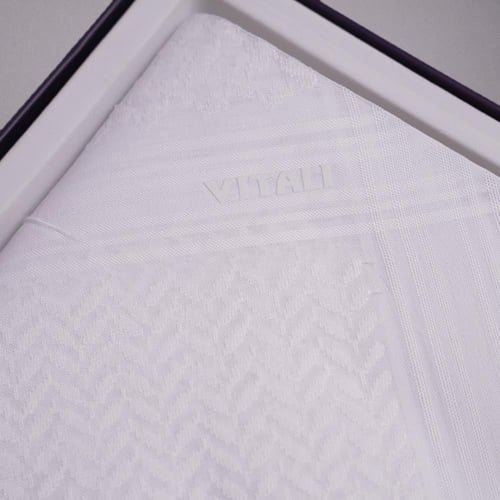 شماغ فيتالي أبيض موديل ٩