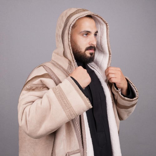 فروة بقبوع موديل A50 | بيج