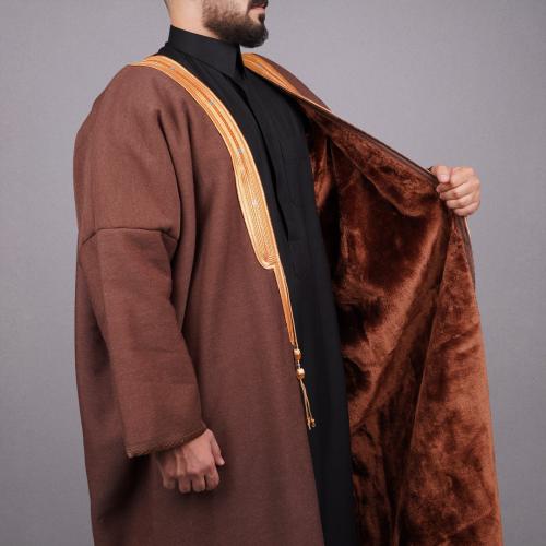 فروة بشت وبر زري | بني محمر