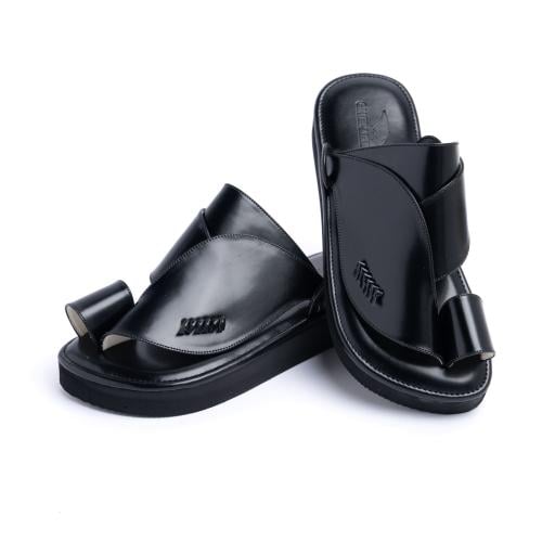 حذاء شرقي رجالي طبي لون اسود