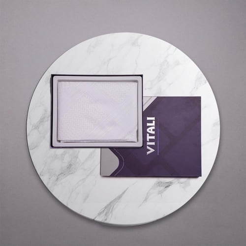 شماغ فيتالي أبيض موديل ٩