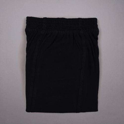 سروال قصير قطن أسود || جيباردو