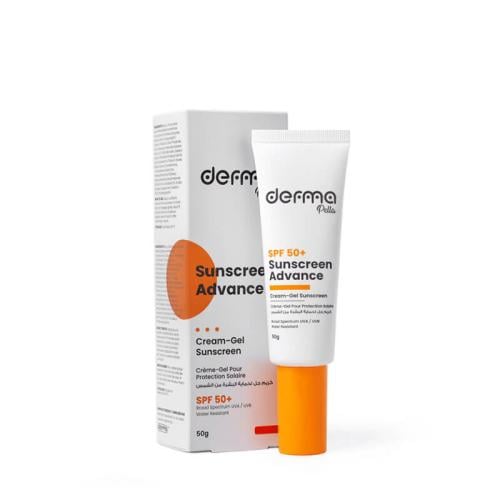 كريم جل واقي شمس +50 حماية البشرة 50 مل من ديرما ب...