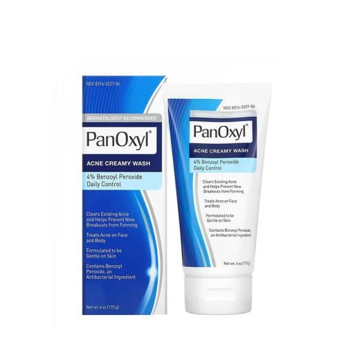 بانوكسيل 4% غسول كريمي للقضاء علي حب الشباب 170 جر...