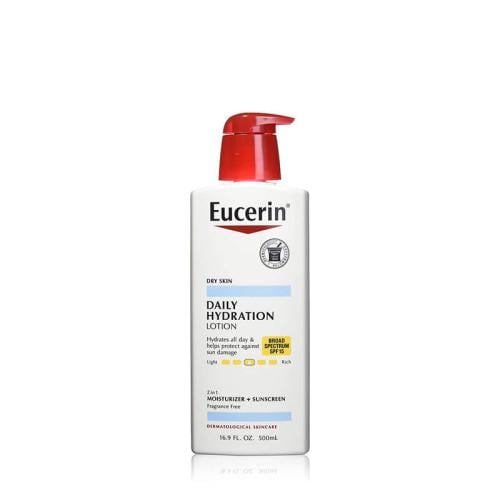 لوشن الترطيب اليومي مع واقي شمس +15 - 500 مل من يو...