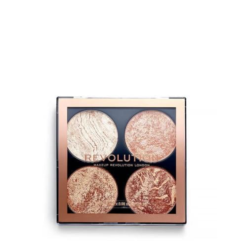 ريفلوشن باليت الخدود بودرة اضاءة وبرونزر دونت هولد...