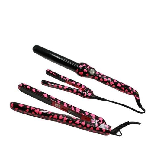 مجموعة تصفيف الشعر زيبرا بينك 19 ملم من جوسي ايبر