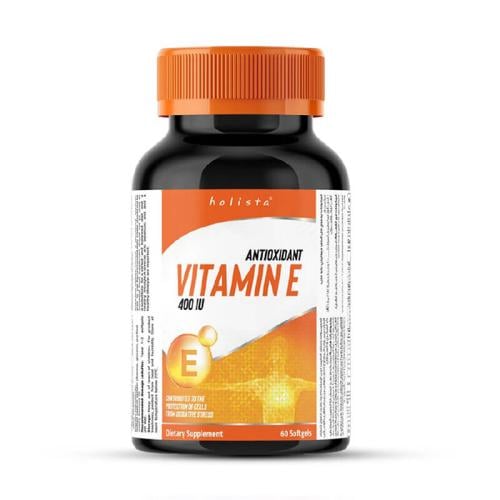 فيتامين E 400 وحدة دولية 60 كبسولة من هوليستا