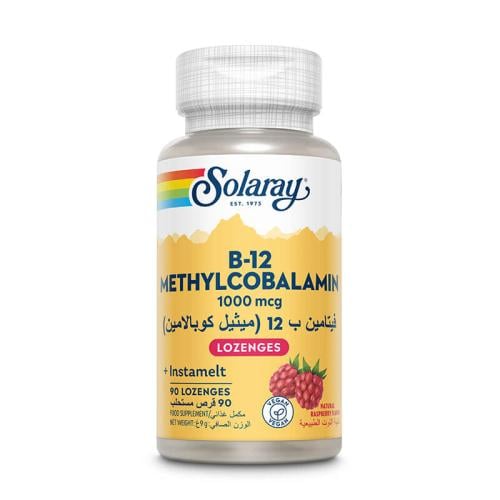 مكمل ب-12 ميثيل كوبالامين 1000 ميكروغرام - 90 قرص...