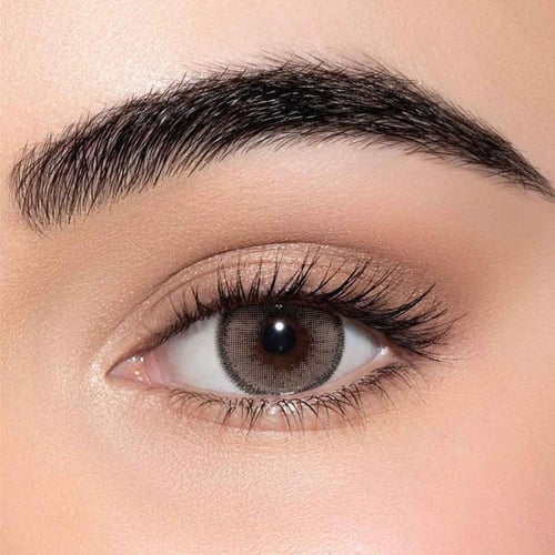 عدسات لاصقة شفافة ملونة من لنس مي