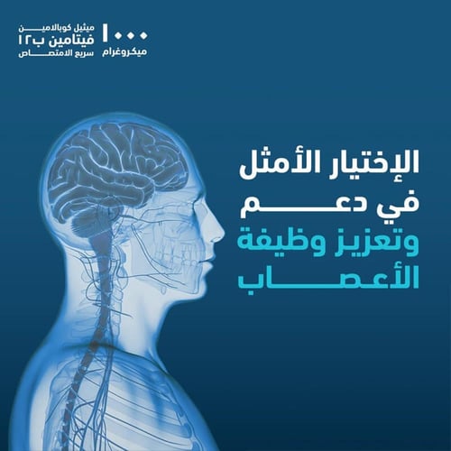 فيتامين ب 12 1000 ميكرو 80 قرص تحت اللسان من هوليس...