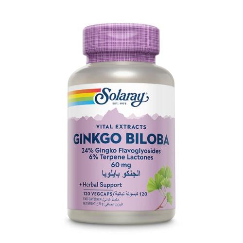 مستخلص أوراق الجنكة بيلوبا 60 مجم - 120 كبسولة من...