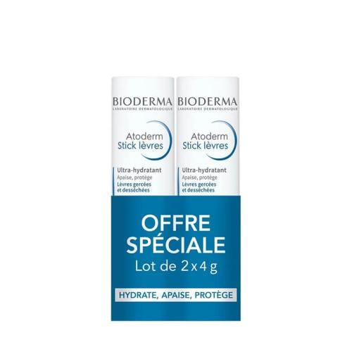 مرطب ومهدئ ومغذي للشفاه 2×4 جرام من بيوديرما اتودي...